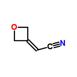 2-(氧杂环丁烷-3-基)乙腈结构式