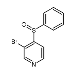 3-bromo-4-pyridyl phenyl sulfoxide Structure
