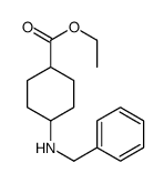 ethyl 4-(benzylamino)cyclohexane-1-carboxylate结构式