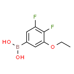 3,4-Difluoro-5-ethoxyphenylboronic acid Structure