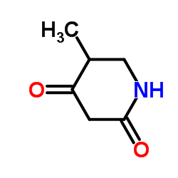 5-甲基-2,4-哌啶二酮结构式