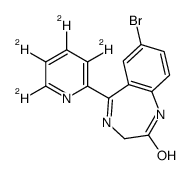 Bromazepam-d4结构式
