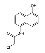 2-CHLORO-N-(5'-HYDROXYNAPHTHALEN-1'-YL)-ACETAMIDE picture