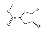 (1S,3S,4S)-methyl 3-fluoro-4-hydroxycyclopentanecarboxylate图片