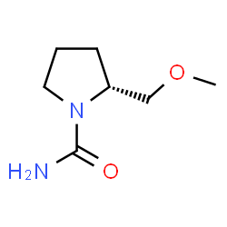 1-Pyrrolidinecarboxamide,2-(methoxymethyl)-,(2R)-(9CI)结构式