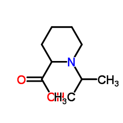 1-Isopropyl-2-piperidinecarboxylic acid结构式