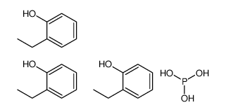 2-ethylphenol,phosphorous acid Structure