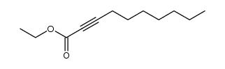 ethyl 2-decynoate Structure