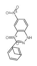 Benzenepropanal,N-2-(2,4-dinitrophenyl)hydrazone structure