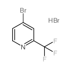 4-Bromo-2-(trifluoromethyl)pyridine hydrobromide structure
