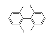 (RS)-2,2'-diiodo-6,6'-dimethylbiphenyl结构式