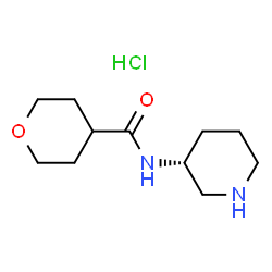 (R)-N-(Piperidin-3-yl)-tetrahydro-2H-pyran-4-carboxamide hydrochloride picture