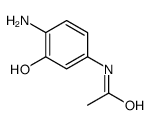 N-(4-amino-3-hydroxyphenyl)acetamide结构式