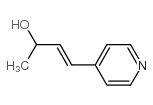 3-Buten-2-ol,4-(4-pyridinyl)-,(E)-(9CI) structure