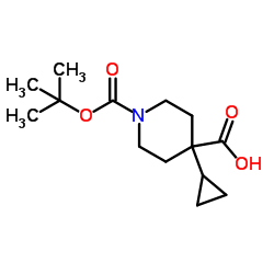 N-Boc-4-cyclopropylpiperidine-4-carboxylic Acid picture