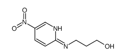 1-Propanol,3-[(5-nitro-2-pyridinyl)amino]-(9CI) structure