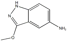 3-methoxy-1H-indazol-5-amine结构式