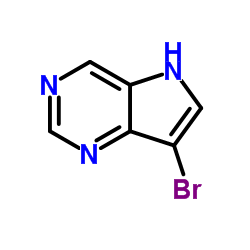 7-Bromo-5H-pyrrolo[3,2-d]pyrimidine Structure