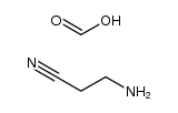 3-Aminopropionitrile formate Structure