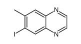 6-iodo-7-methylquinoxaline结构式