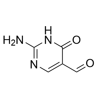 2-氨基-6-氧代-1,6-二氢嘧啶-5-甲醛结构式