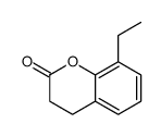 8-ethyl-3,4-dihydrochromen-2-one Structure