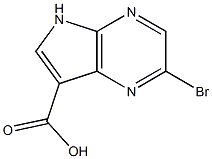 2-Bromo-5H-pyrrolo[2,3-b]pyrazine-7-carboxylic acid picture