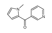 (1-methylpyrrol-2-yl)-pyridin-3-ylmethanone结构式
