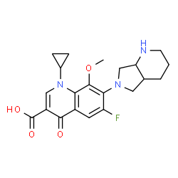 MOXIFLOXACIN Structure