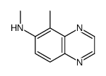 6-Quinoxalinamine,N,5-dimethyl- Structure