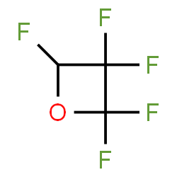 Oxetane, 2,2,3,3,4-pentafluoro- (9CI) Structure