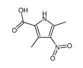 3,5-dimethyl-4-nitro-pyrrole-2-carboxylic acid Structure