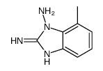 1H-Benzimidazole-1,2-diamine,7-methyl-(9CI) Structure