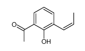 2-hydroxy-3-propenylacetophenone Structure