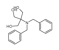 N,N-dibenzyl tris(hydroxymethyl)aminomethane结构式
