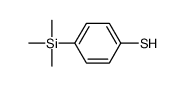 对-(三甲基甲硅烷)苯硫酚结构式