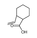 Cyclohexanecarboxylic acid, 2-ethenyl-, trans- (9CI)结构式