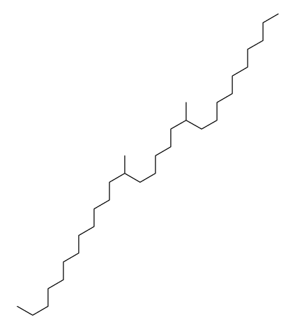 11,17-dimethylnonacosane Structure