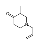 3-methyl-1-prop-2-enylpiperidin-4-one结构式
