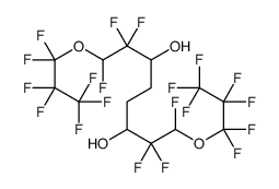 1,2,2,7,7,8-hexafluoro-1,8-bis(1,1,2,2,3,3,3-heptafluoropropoxy)octane-3,6-diol Structure