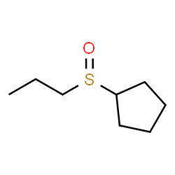 Cyclopentane, (propylsulfinyl)-, (S)- (9CI) structure