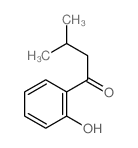 1-Butanone,1-(2-hydroxyphenyl)-3-methyl-结构式