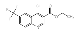 Ethyl 4-chloro-6-(trifluoromethyl)-3-quinolinecarboxylate picture