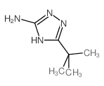 5-叔丁基-4H-[1,2,4]三唑-3-基胺结构式