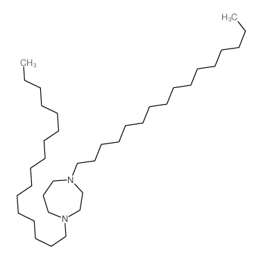 1,4-dihexadecyl-1,4-diazepane Structure