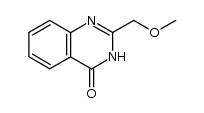 2-methoxymethylquinazolin-4(3H)-one结构式