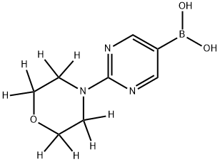 (2-(morpholino-d8)pyrimidin-5-yl)boronic acid图片