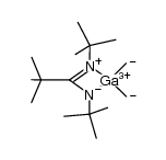 (t)BuC(N(t)Bu)2GaMe2 Structure