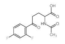 Benzenepentanoic acid, a-(acetylamino)-2,4-difluoro-d-oxo- picture