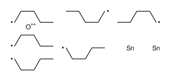 tripentyl(tripentylstannyloxy)stannane Structure